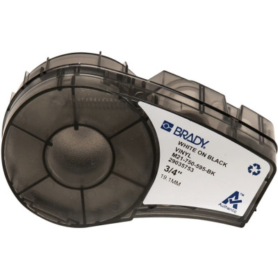 Brady M21-750-595-BK Barcode Label
