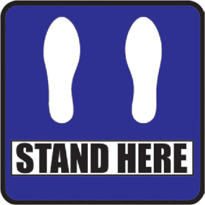 BCI Anti-Slip Floor and Wall Labels