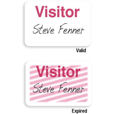 Brady Visitor Badges LITE Access Control Cards