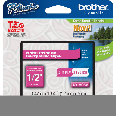 Brother TZEMQP35 Barcode Label
