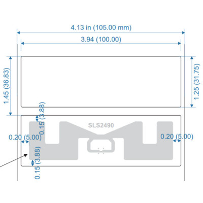 SLS RFID SLS2490 RFID Label