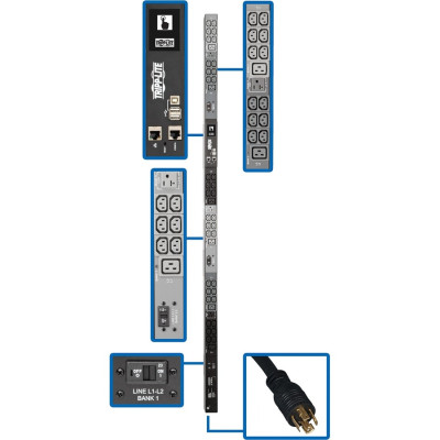 Tripp-Lite PDU3EVN10L2130 Power Device