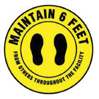 BCI Anti-Slip Floor and Wall Labels