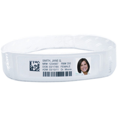 Zebra LB2-ADULT-L3-YEL Wristbands