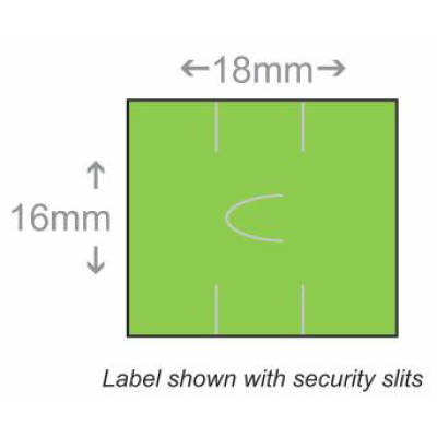 BCI Price Marking Label Labels