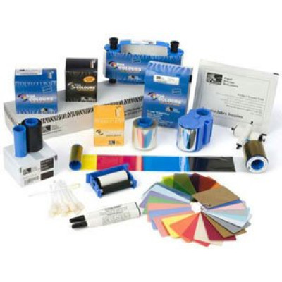 Zebra ID Card Printer Supplies Plastic ID Card