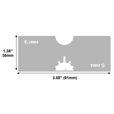 Zebra Z-Perform 1500T RFID Label