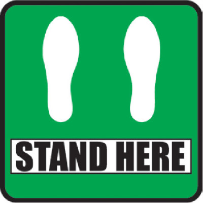 BCI Anti-Slip Floor and Wall Labels