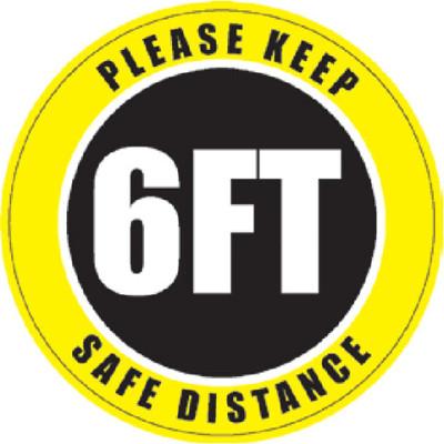 BCI Anti-Slip Floor and Wall Labels