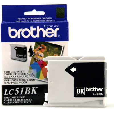 Brother LC51BK InkJet Cartridge