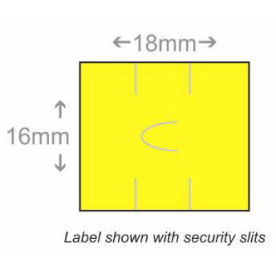 BCI Price Marking Label Labels