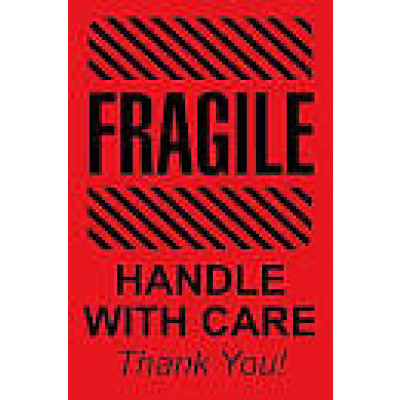 AirTrack® Fragile Shipping Labels