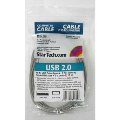 StarTech USB2HABM10 Cables, Connectors, and Adapters