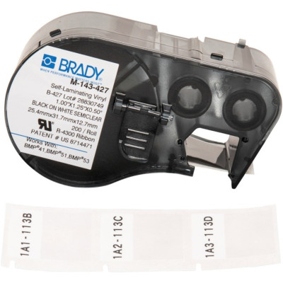 Brady M-143-427 Laminate and Film