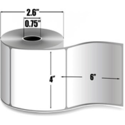 Zebra Z-Perform 1000D Barcode Label