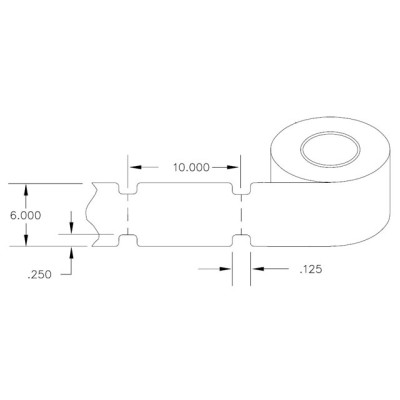 Honeywell 81001660 Barcode Label