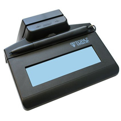 Topaz SigLite LCD 1x5 MSR Electronic Signature Pad