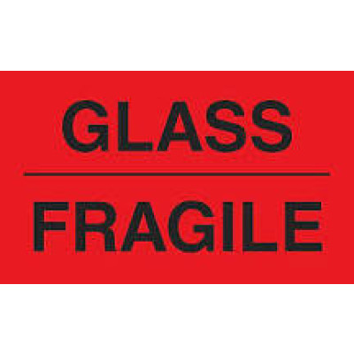 AirTrack® Fragile Shipping Labels