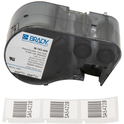 Brady M-103-498 Barcode Label