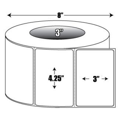 Honeywell Duratran II Barcode Label