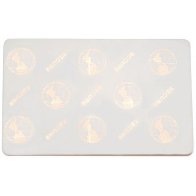 Zebra ID Card Printer Supplies Plastic ID Card