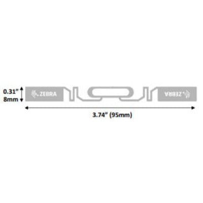 Zebra Z-Band UltraSoft RFID LR Wristbands