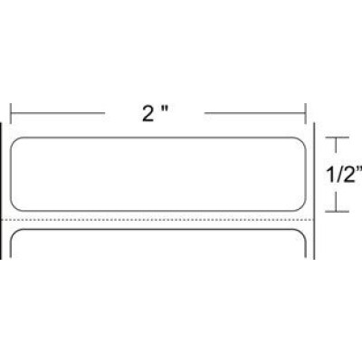 Zebra PolyPro 3000T Barcode Label