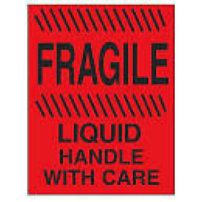 AirTrack® Fragile Shipping Labels