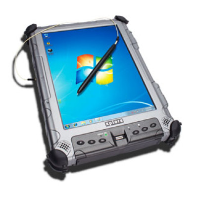 Xplore iX104C5 DMSR-M2 (Dual-Mode Sunlight-Readable for Military CAC Reader) Tablet