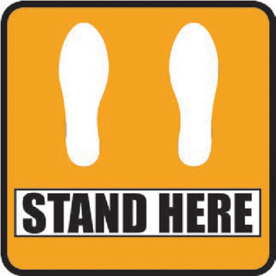 BCI Anti-Slip Floor and Wall Labels