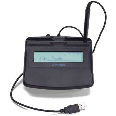 Scriptel Slimline ST1570 LCD Backlit Proscript Electronic Signature Pad