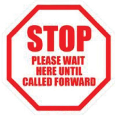 BCI Anti-Slip Floor and Wall Labels