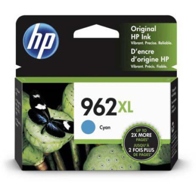 HP 962XL High Yield Cyan Original Ink Cartridge InkJet Cartridge