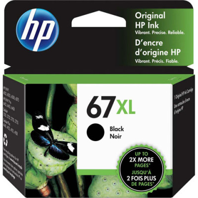 HP 67XL Mid Yield Black Original Ink Cartridge InkJet Cartridge