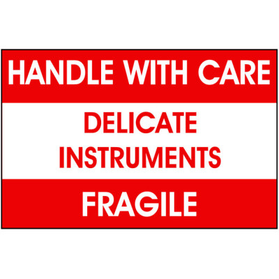 Packing Delicate Instruments Shipping Labels