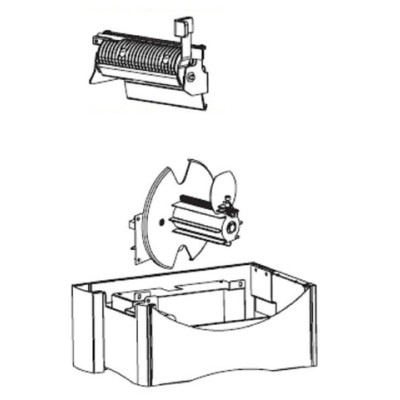 Zebra ZM600 Label Rewinder