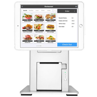 Custom America ISAPPOS-12C-WH POS Touch Terminal