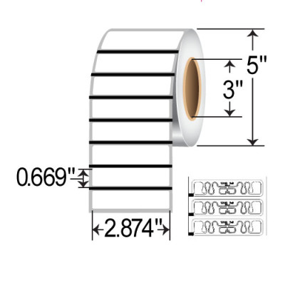 Zebra Z-Perform 1500T RFID Label
