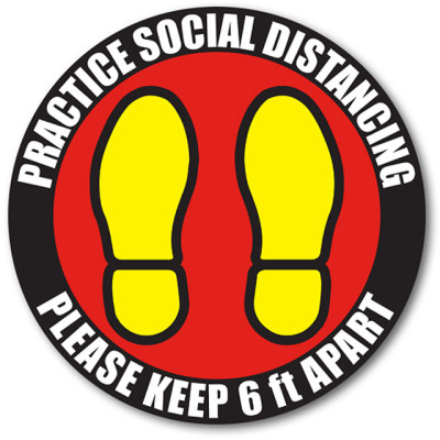 BCI Anti-Slip Floor and Wall Labels