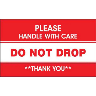 AirTrack® Fragile Shipping Labels