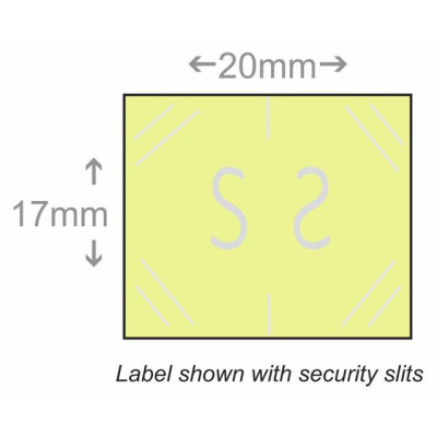 BCI Price Marking Label Labels