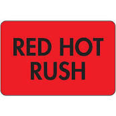 AirTrack® Fluorescent Shipping Labels