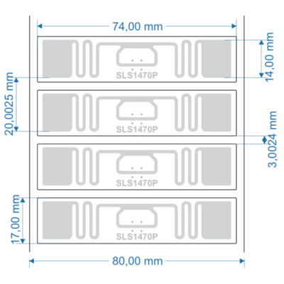SLS RFID SLS1470 RFID Label