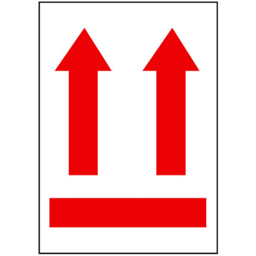 Packing Keep Upright Shipping Labels