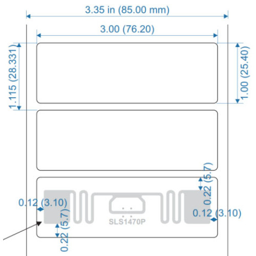 SLS RFID SLS1470 RFID Label