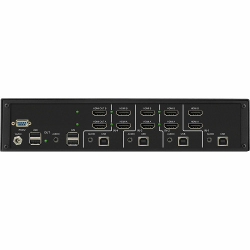 Black Box 4K60 HDMI Dual-Head KVM Console & Device Servers