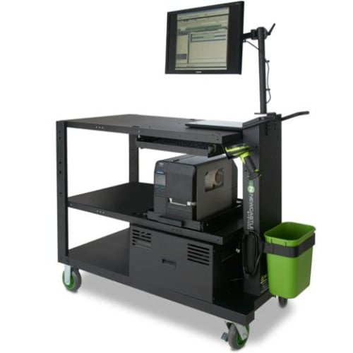 Newcastle Systems PC Series Mobile Powered Workstations Mobile Cart