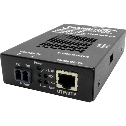 Transition E100BTX-FX-06SMLCNA Data Networking