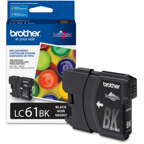 Brother LC61BK InkJet Cartridge