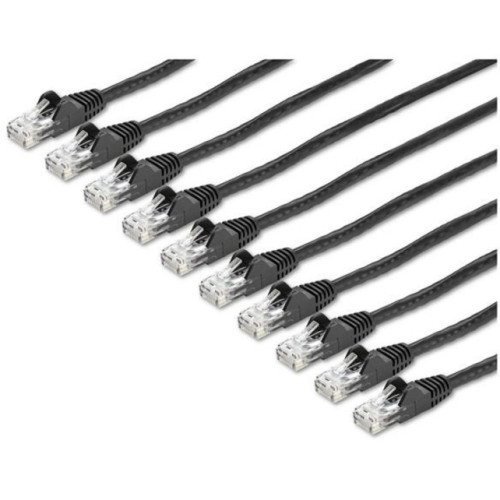 StarTech N6PATCH6BK10PK Cables, Connectors, and Adapters